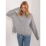 BADU Sweater-BA-SW-0559.26-grey | Shoptok.si