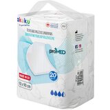 Akuku proMED jednokratne podloge 60 × 90 cm, 20 komada | shoptok.hr