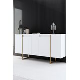 Hanah home Luxe Komoda, Bijelo-Zlatna | Eponuda.ba