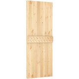  Klizna vrata s priborom za montažu 80 x 210 cm masivna borovina | shoptok.hr