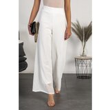 Fenzy Elegantne Duge Hlače Veronna, Bijele Fenzy Elegantne Duge Hlače Veronna, Bijele Slike