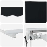 Električni zložljiv senčnik Črna 3 x 2,5 m, (5000204572) | Shoptok.si