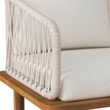 Bessagi Garden Lounge Garnitura Mara, Krem, 3-Delno | Shoptok.si
