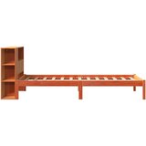 vidaXL Krevet s regalom za knjige bez madraca 75 x 190 cm od borovine | shoptok.hr