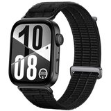 INF Cloud-Sense najlonski pašček Velcro združljiv z Xiaomi Band 10/9/8 Pro Black, (5000382672) Cene