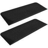 vidaXL Klančina za prag 2 kosa 110x41x5 cm guma, (22156638) | Shoptok.si