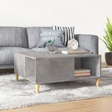 vidaXL Klubska mizica betonsko siva 80x80x36,5 cm inženirski les Cene