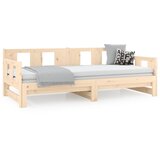  Dnevni krevet na izvlačenje masivna borovina 2x(80x200) cm | Eponuda.com