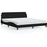  Okvir za krevet Dover crni 180x200 cm od tkanine | Eponuda.com