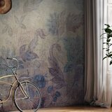 Foto tapeta - Floral decorations - plant motif with ornaments in vintage style 150x105 | shoptok.hr