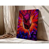 WALLXPERT Dekorativna slika na platnu, 70x100cm, Šareno | Eponuda.ba