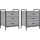  Noćni ormar 2 kom. Siva Sonoma 48 x 36 5 x 60 cm - Siva Sonoma 2 | shoptok.hr