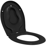  WC daska Crna 47 x 37 x 4 cm Duroplast | shoptok.hr