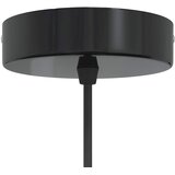 VISILICA podesiva po visini E27 sjajno crna Ø 31 cm metal | shoptok.hr