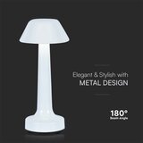  LED prigušiva punjiva stona lampa LED/1W/5V 3000-6000K bela | Eponuda.com