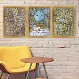 Wallity Set uramljenih slika 3AC_UN3894486, 3 Dela | ePonuda.com