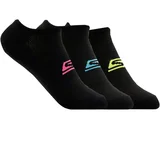 3pk womens microfiber non terry no show s101720-blk
