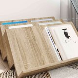  Regal za revije Sonoma hrast 65 x 53 x 28,5 cm Konstruiran les, (5000214275) | Shoptok.si