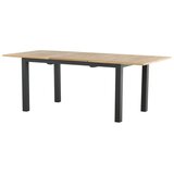 Venture Home Panama pravokutni vrtni blagovaonski stol 152 × 90 cm, crni | shoptok.hr