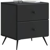  Noćni ormar Crna 43 x 34,5 x 47,5 cm Konstruirano drvo | shoptok.hr
