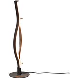 Trio Leuchten Design tafellamp zwart met zilver incl. LED dimbaar - Blaze | Shoptok.si