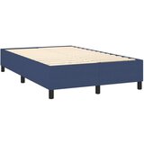  s oprugama i madracem plavi 120 x 200 cm od tkanine | shoptok.hr