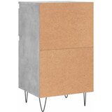  Komode 2 kom boja betona 40 x 35 x 70 cm od konstruiranog drva | shoptok.hr