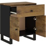 Noćni ormarić 50x33x60 masivno drvo bagrema i konstruirano drvo | shoptok.hr