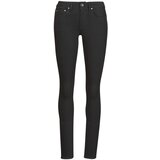 G-star Raw Jeans skinny Midge Zip Mid Skinny Wmn Črna Cene