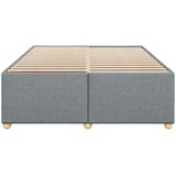  Okvir za krevet bez madraca svjetlosivi 140 x 190 cm od tkanine | shoptok.hr
