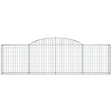  Lučne gabionske košare 7 kom 300x30x80/100 cm pocinčano željezo | shoptok.hr