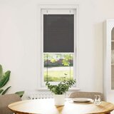 vidaXL Plisirana roleta crna 45x100 cm širina tkanine 44,4 cm | shoptok.hr