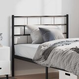  Metalno zamjensko uzglavlje crno 100 cm | shoptok.hr