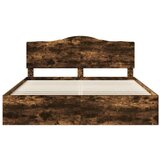  Konstrukcija postelje z vzglavjem Dimljeni oreh 180 x 200 cm, (5000102351) | Shoptok.si