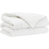vidaXL Polna celoletna prevleka Bela 200 x 240 cm Bambusova vlakna, (5000295012) | Shoptok.si