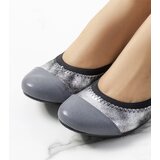 Gemre Silver polka dot ballet flats Marlin | Shoptok.si