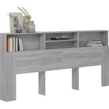  Uzglavlje s ormarićem boja hrasta sonome 220 x 19 x 103,5 cm | shoptok.hr
