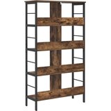  Polica Dimljeni hrast 82 x 32 x 144,5 cm Konstruirano drvo | shoptok.hr