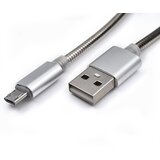  Metalni kabl na mikro 1m MAB-K010 silver ( 101-21 ) | Eponuda.com