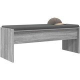  Klupa za hodnik s jastukom Siva Sonoma 103 x 38 x 40 cm | Eponuda.com