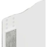  Uzglavlje s uzglavljem Betonski sivi 100 cm Konstruirano drvo | shoptok.hr