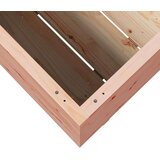  Vrtno cvetlično korito 80x80x72 cm trden les douglas | Shoptok.si