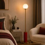 Opviq podna lampa Moira-20203-F, 1 × E27, crvena | Eponuda.com