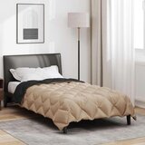  Zimska posteljnina Črna in taupe 220 x 140 cm Mikrovlakna, (5000147578) | Shoptok.si