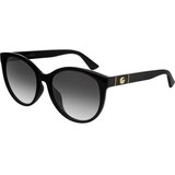 Gucci GG0636SK 001 ONE SIZE (56) Črna/Siva Cene