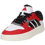 Adidas Nizke superge 'Court 24' rdeča / črna / bela | Shoptok.si