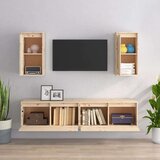 TV ormarići 4 kom od masivne borovine | shoptok.hr