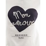 Weekend Max Mara Majica 'VELLO' crna / bijela | shoptok.hr