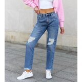 Gemre Mom fit jeans with distressing Carchitti | Shoptok.si