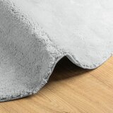  Tepih HUARTE kratkih vlakana mekani i perivi sivi Ø 100 cm | shoptok.hr